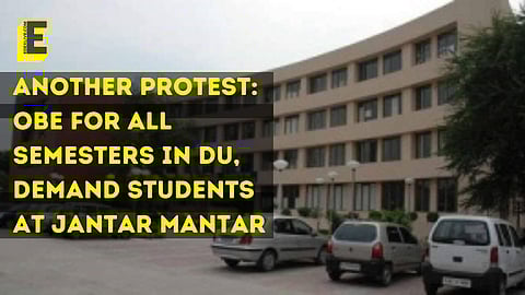 DU students demand OBE