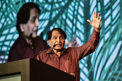 File photo of former Union Minister Suresh Prabhu | (Pic: PTI)