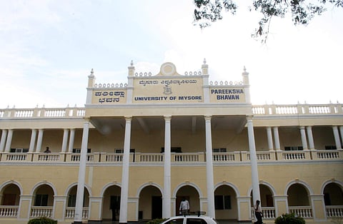 File photo of University of Mysore | (Pic: Express)