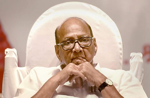 File photo of Sharad Pawar | (Pic: PTI)