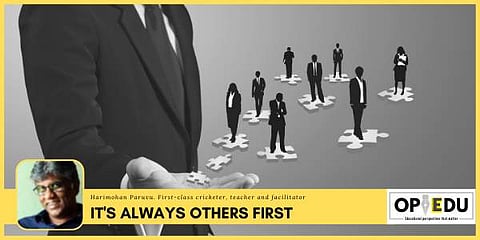As a leader, it is always others first | (Pic: Edexlive)