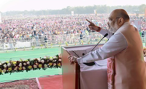 File photo of Union Minister Amit Shah | (Pic: PTI)