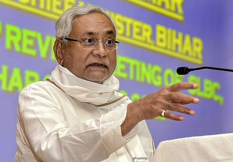File photo of Nitish Kumar | (Pic: PTI)