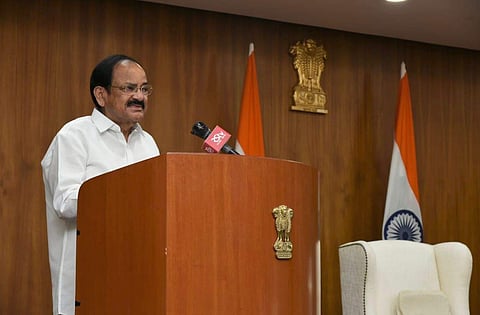 File photo of VP Venkaiah Naidu | (Pic: PTI)