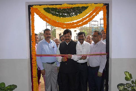 The VC inaugurating the new space | (Pic: OU)