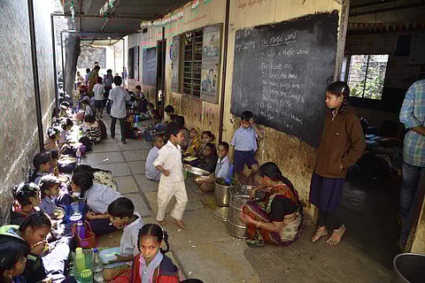 File photo of midday meals | (Pic: Express)