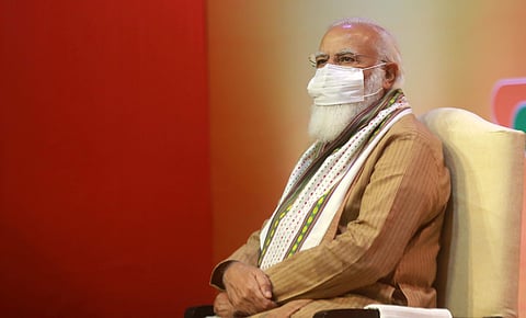 File photo of PM Modi | (Pic: Express)