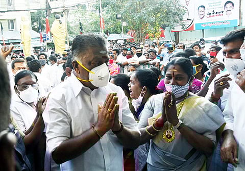 File photo of O Panneerselvam | (Pic: Express)