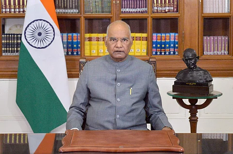 File photo of Ram Nath Kovind | (Pic: PTI)