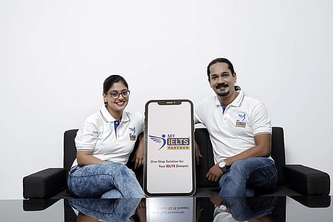 MyIELTS co-founders Nithya Gopinathan and Roshan R Pillai