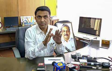 Goa CM Pramod Sawant | (Pic: PTI)