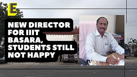 New Director at IIIT Basara | Pic credit: EdexLive