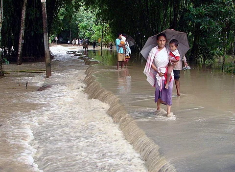 Image of flood damages for representative purpose only | (Pic: PTI)