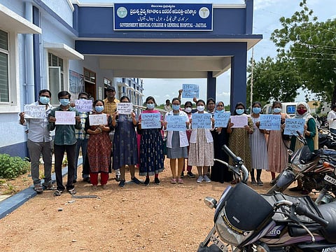 Resident doctors boycotted elective duties across the state today | Pic: Sourced