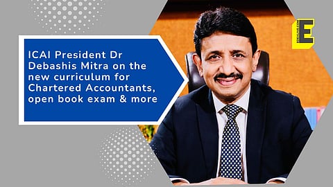 ICAI President Dr Debashis Mitra talks to EdexLive | Pic: EdexLive