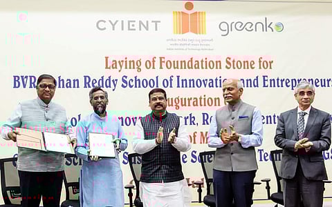 The MoU was signed in the presence of Education Minister Dharmendra Pradhan | Pic: EdexLive