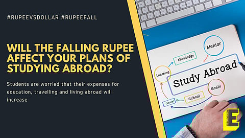 The Indian Rupee breached the 80-mark for the first time | Pic: EdexLive