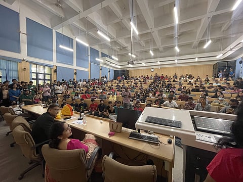 Image from the open house | Pic: SBC of NALSAR