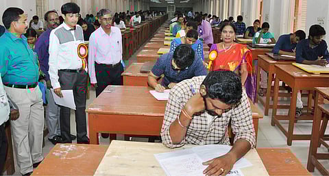 Students attending an exam | Image for representational purpose only | (Pic: Express)