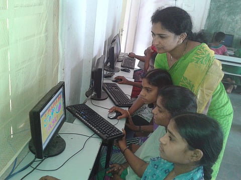 Student checking her result image for representation only | (Pic: Express)