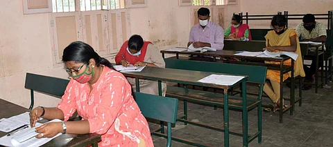 Students attending an exam | Image for representational purpose only | (Pic: Express)