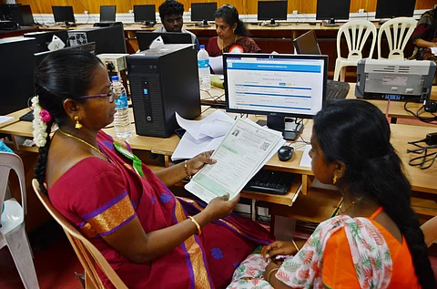 File photo of TNEA counselling | (Pic: Express)