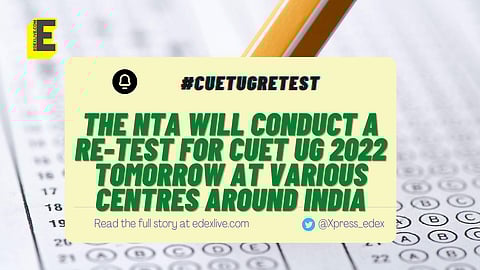 CUET re-exam on September 11 | Pic: EdexLive