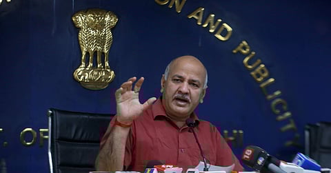 File photo of Minister Manish Sisodia | (Pic: Express)