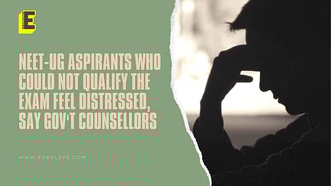 NEET-UG aspirants feel distressed | (Pic: Edexlive)