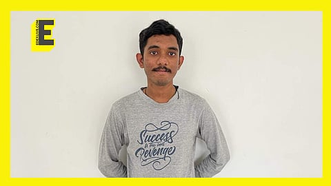 Shishir RK, AIR 1 | (Pic: Narayana Group of Institutions)