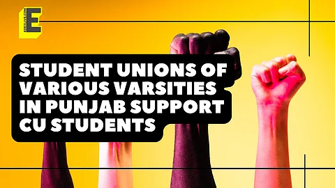 Student unions stand in support of CU students | (Pic: Edexlive)