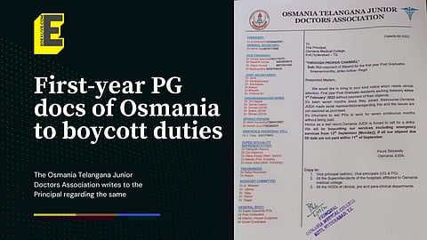 This is what they say in the letter | (Pic: JUDA and EdexLive)