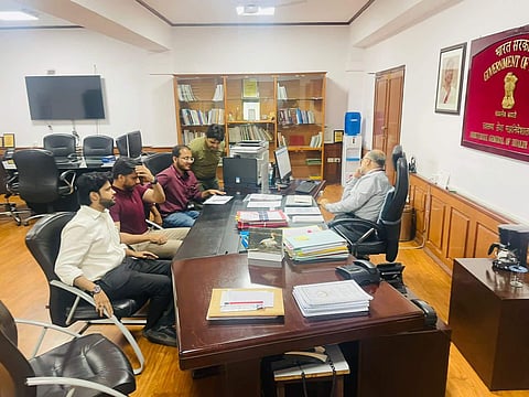 From their meeting | (Pic: FAIMA)
