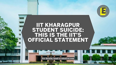 Here's IIT Kharagpur's official statement | (Pic: IIT Kharagpur and EdexLive)