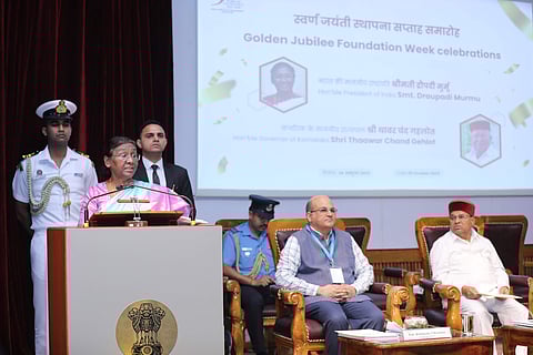 President of India at IIM Bangalore | (Pic: IIM Bangalore)
