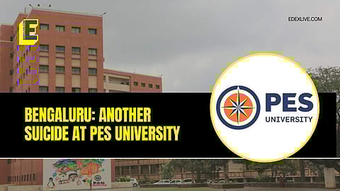 Another suicide at PES University | (Pic: Sourced)
