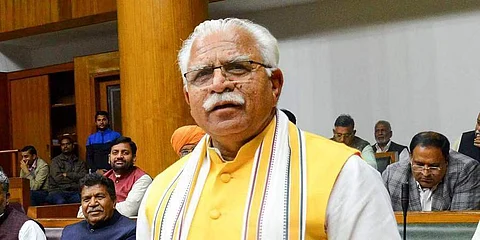 Picture of CM Manohar Lal Khattar | (Credit: PTI)