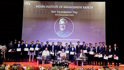 IIM Ranchi's Foundation Day | ()Pic: IIM Ranchi