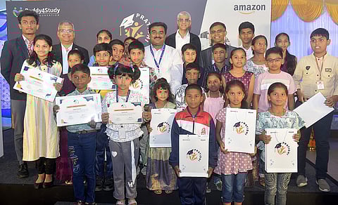 At the ceremony | (Pic: Amazon India)