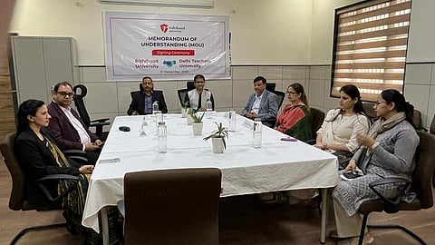 Rishihood University sign MoU with Delhi Teacher’s University (DTU)