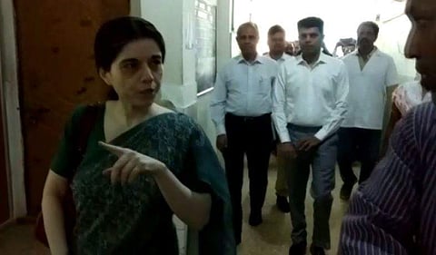 Health Secretary Shalini Pandit | (Pic: Express)