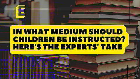 In what medium should children be instructed? Here's the experts' take | (Pic: EdexLive)