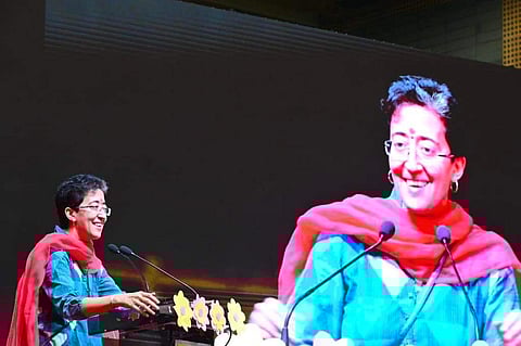Pic: @AtishiAAP