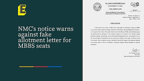 Here's what the notice says | (Pic: EdexLive)