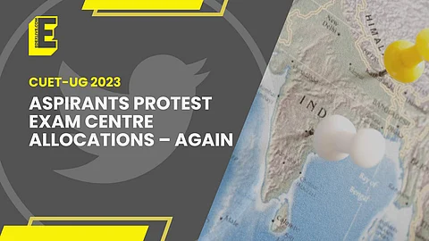Aspirants faced issues in centre allocation last year as well. | Pic: EdexLive