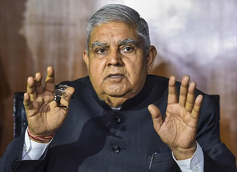 Vice President Jagdeep Dhankar | (Pic: PTI)