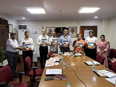 Glimpse from the launch | (Pic: NALSAR)