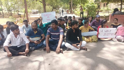Picture from the protests | (Pic: BSF)