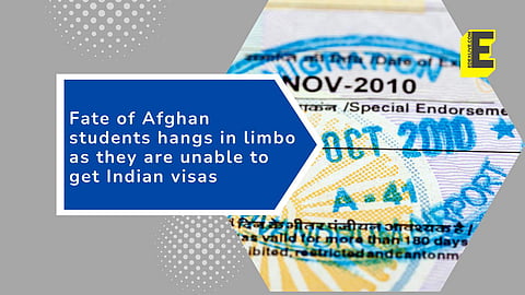 Fate of Afghan students hangs in limbo as they are unable to get Indian visas | (Pic: EdexLive)