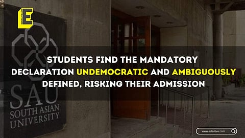 Here's what the undertaking says | (Pic: EdexLive)